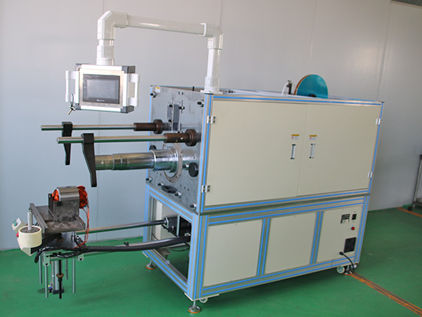 卧式伺服入线机的视频